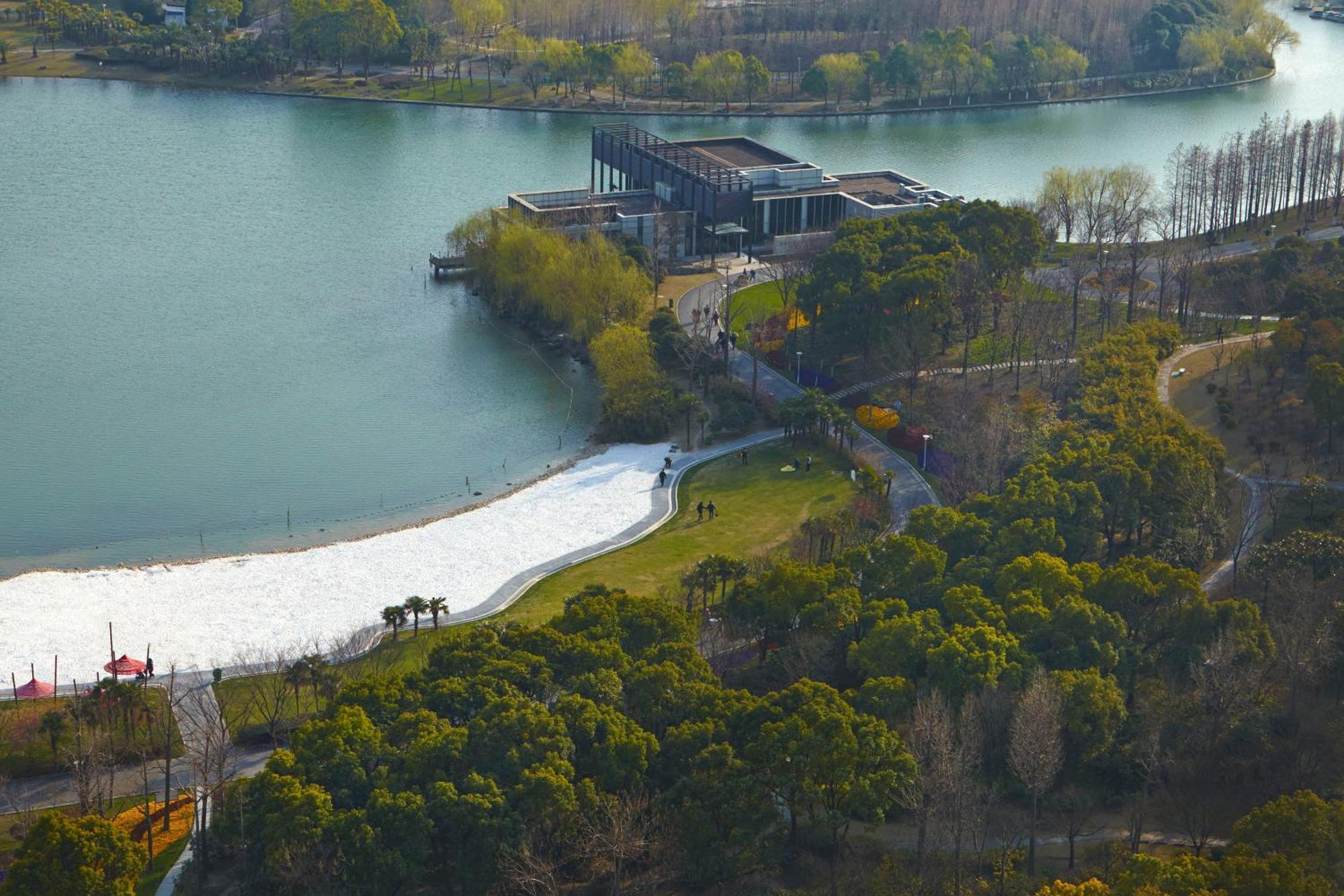 Shanghai Marriott Hotel Parkview Exterior photo